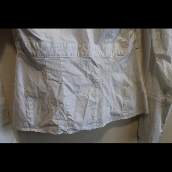 🌟3/$20 White Ice Collared Blouse - Picture 7 of 7